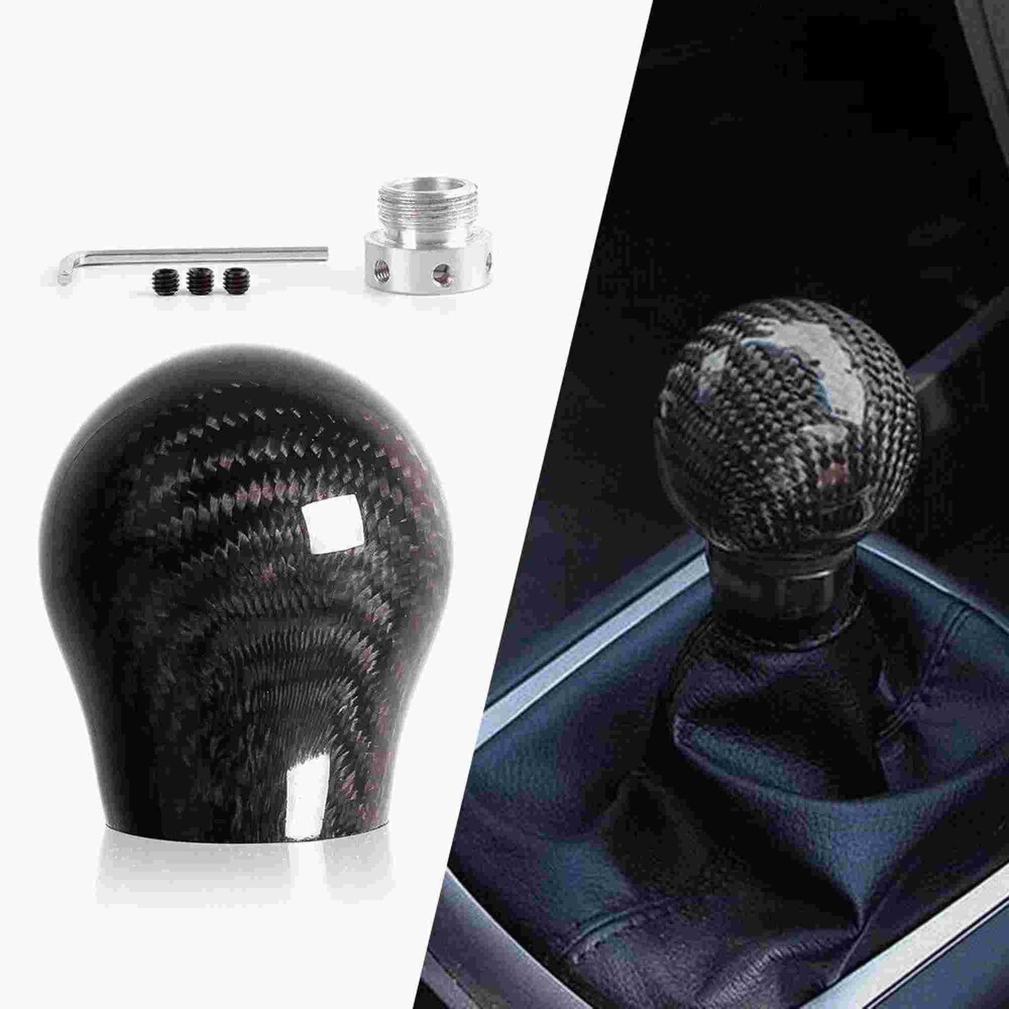 Universal Carbon Fiber Shift Knob Ball Gear Shift Knobs