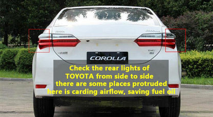 Universal 3D Sticker Car Tail Shape