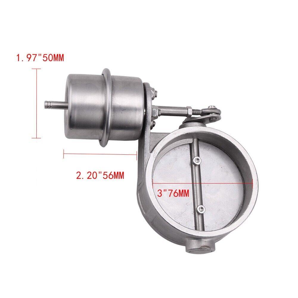 3Inch 76mm Control Valve Set Vacuum Actuator Closed Style with Remote Control