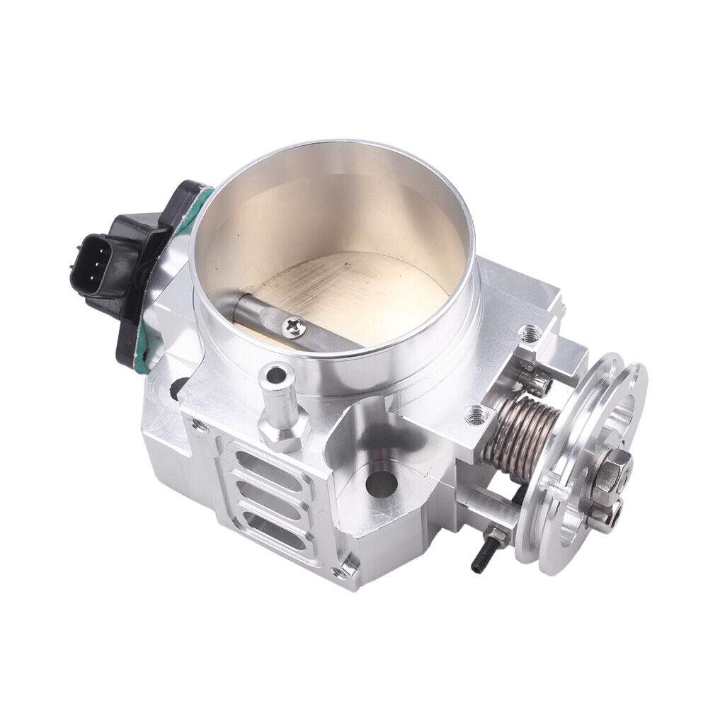 70MM Throttle Body Assembly with Sensor Compatible with Acura Honda DC5 EP3 FG FA K-Series K20 Swap