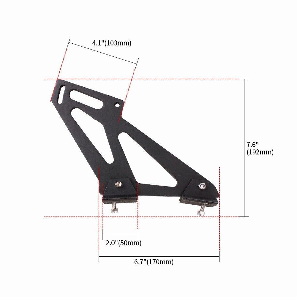 7 Inch Spoiler Mount Brackets Rear Wing Trunk Spoiler Legs