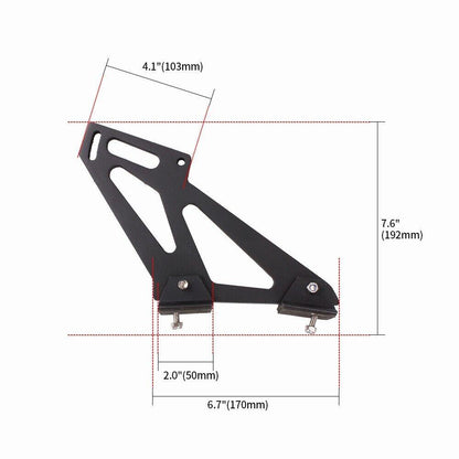 7 Inch Spoiler Mount Brackets Rear Wing Trunk Spoiler Legs
