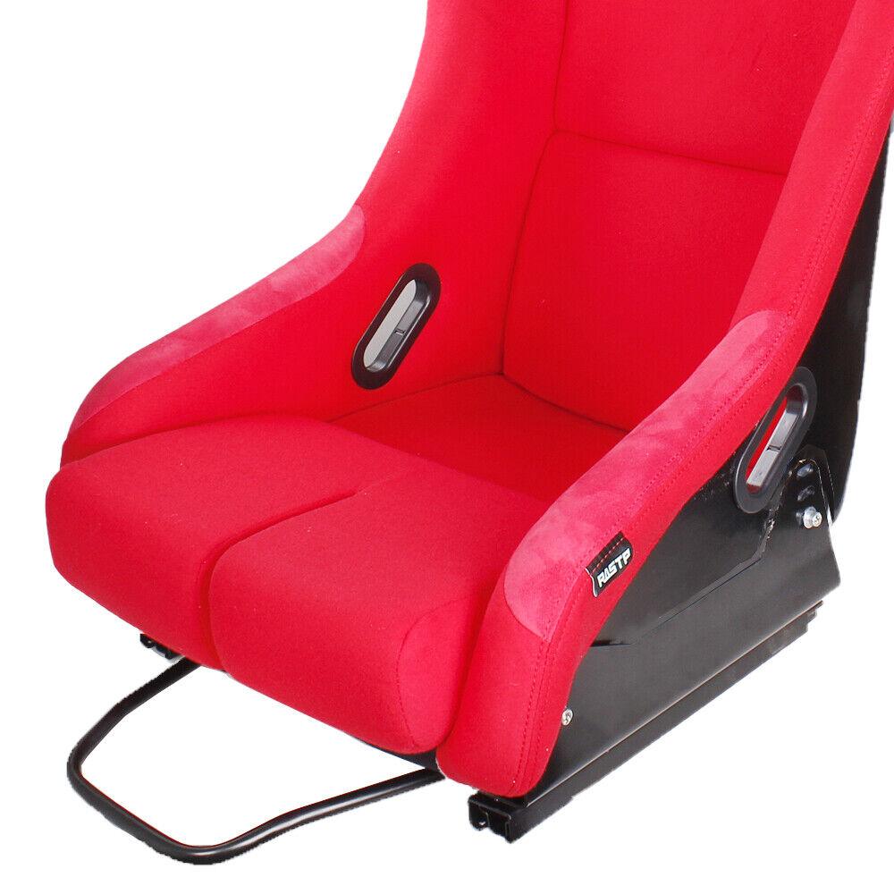 Large Fiber Glass Bucket Rucket Racing Seat with Bracket Mount
