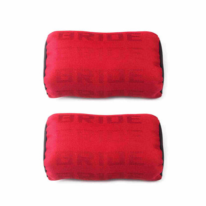 2Pcs Car Neck Pillow Fabric Headrest Pillow Support Neck Support