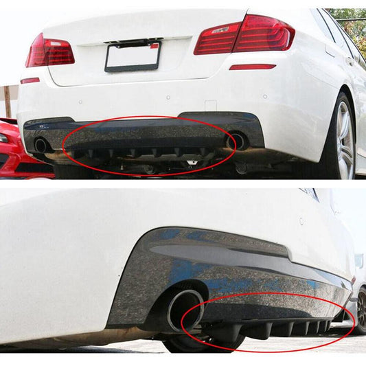 Universal 33 inch Shark Fin Rear Bumper Lip Diffuser 7 Fin