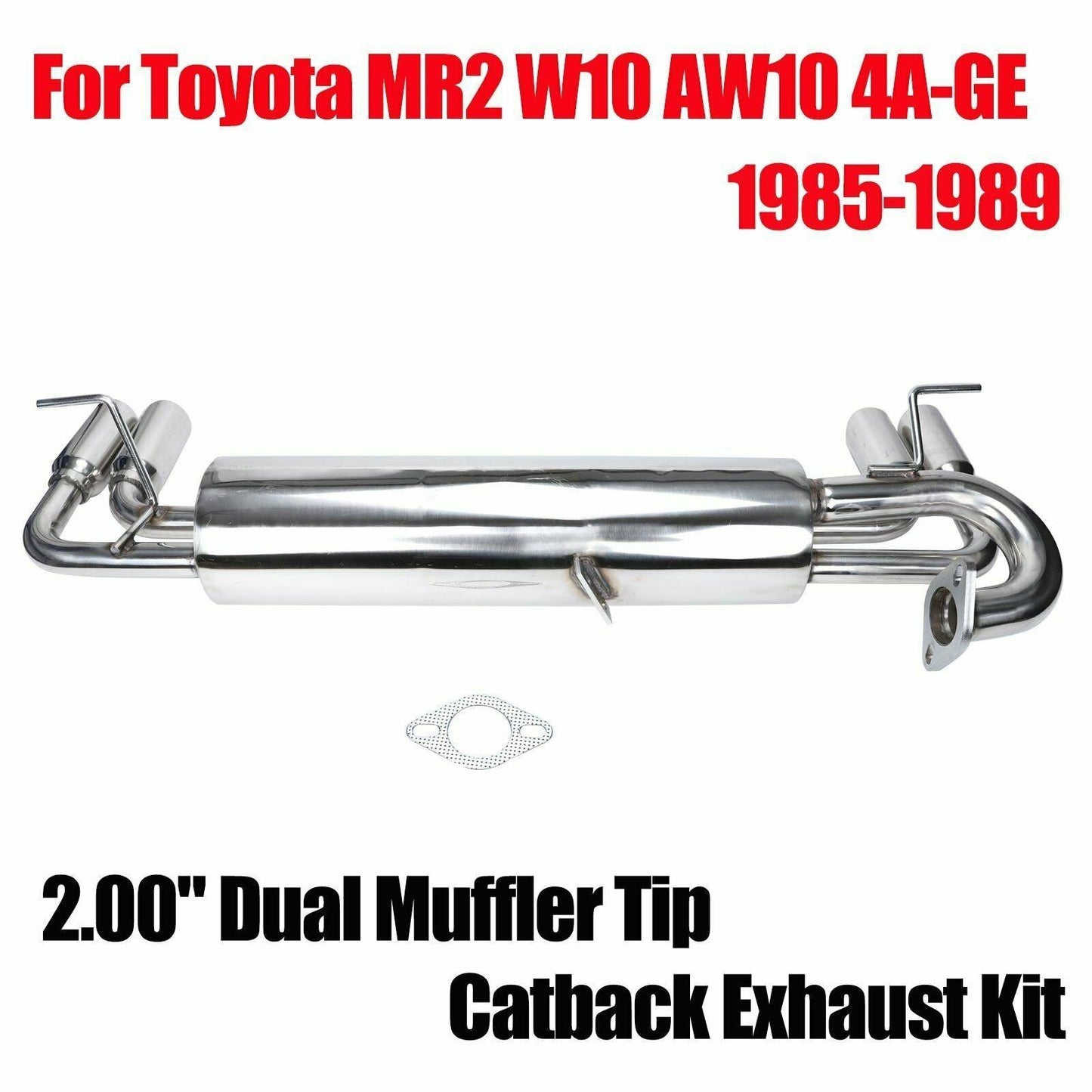 Exhaust Manifold for Toyota 85-89 MR2 W10 AW10 SW 4A-GE