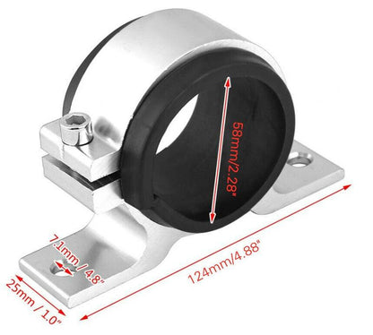 58MM Single Clamp Cradle Fuel Pump Bracket Fuel Filter Mounting Bracket