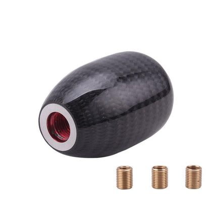 Universal Carbon Fiber Car Manual Transmission Gear Shift Knob