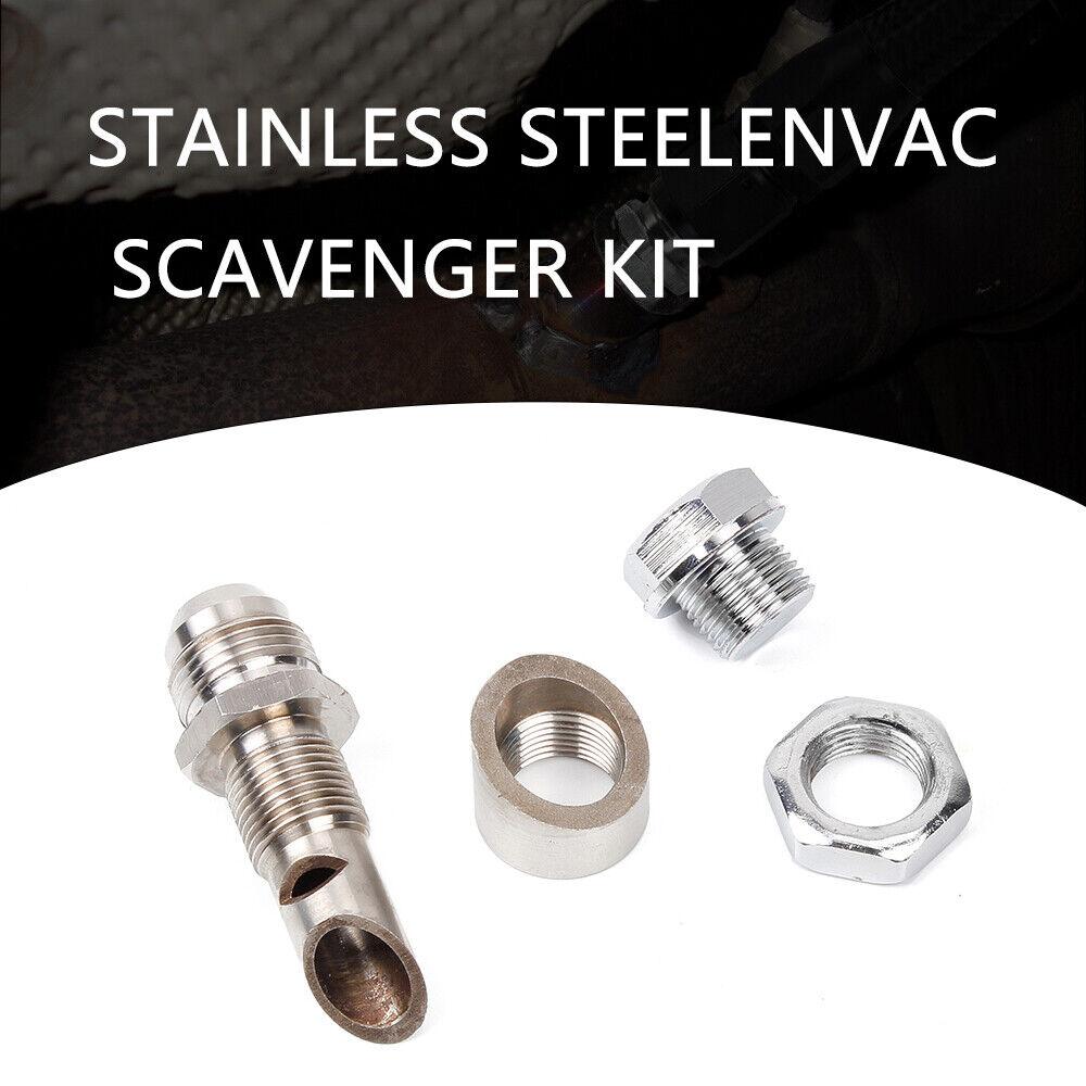 Universal Stainless Steel E-VAC Scavenger Kit Includes T304 SS E-VAC Fitting