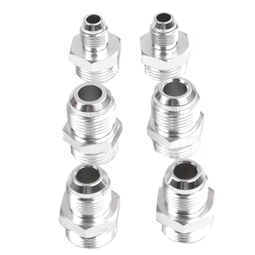 Inline Fuel Filter 30 Micron with 6AN 8AN 10AN Adapter Universal 58MM