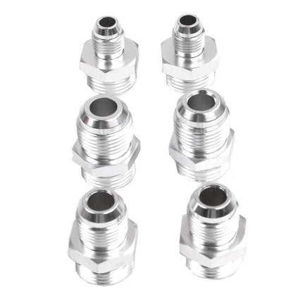 Inline Fuel Filter 30 Micron with 6AN 8AN 10AN Adapter Universal 58MM