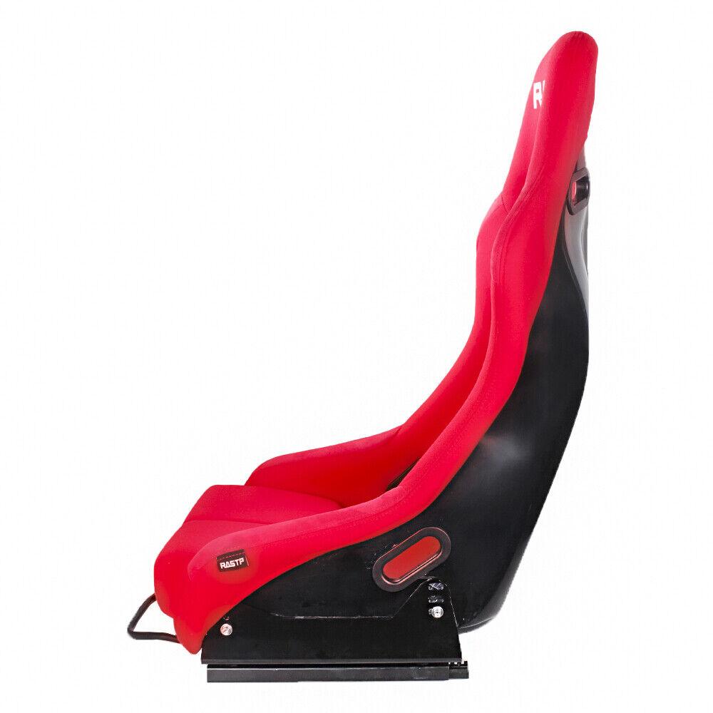 Large Fiber Glass Bucket Rucket Racing Seat with Bracket Mount