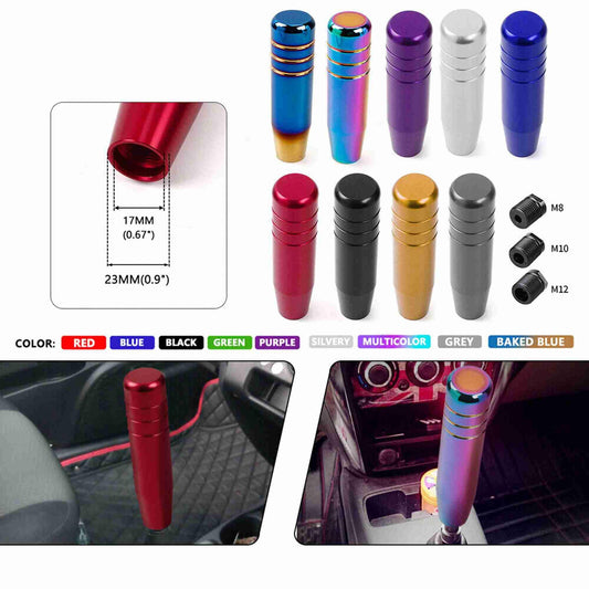 Universal Aluminum Long Shift Knob Manual Gear Shifter Lever
