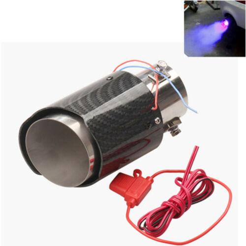 Universal Car Luminous Tail Throat LED Flaming Luminous Silencer Exhaust Tips