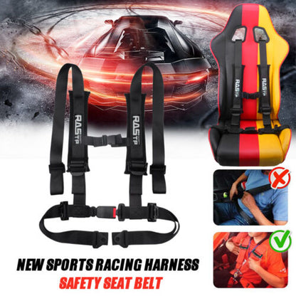 4 Point Safety Harness with 2 Inch Comfort Padding EZ Buckle