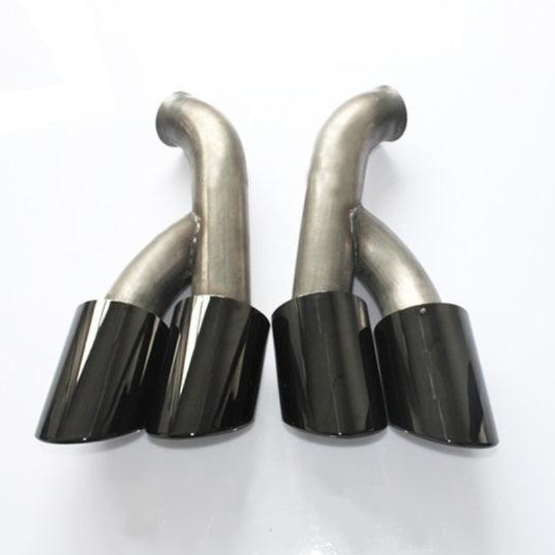 2015 Porsche Cayenne Exhaust Muffler Dual Exhaust Tips