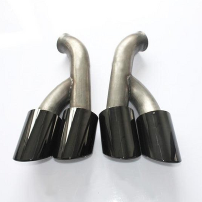 2015 Porsche Cayenne Exhaust Muffler Dual Exhaust Tips